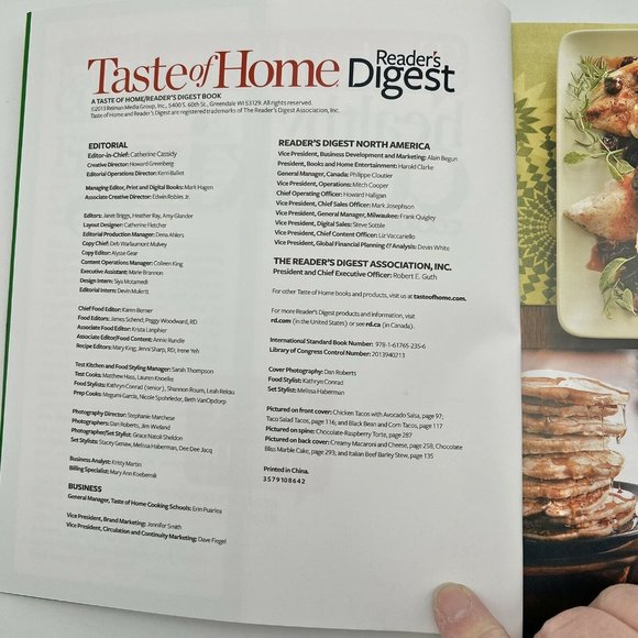Taste of Home Healthy Cooking Cookbook Paperback Eat Right with 501 Dishes - Picture 2 of 8